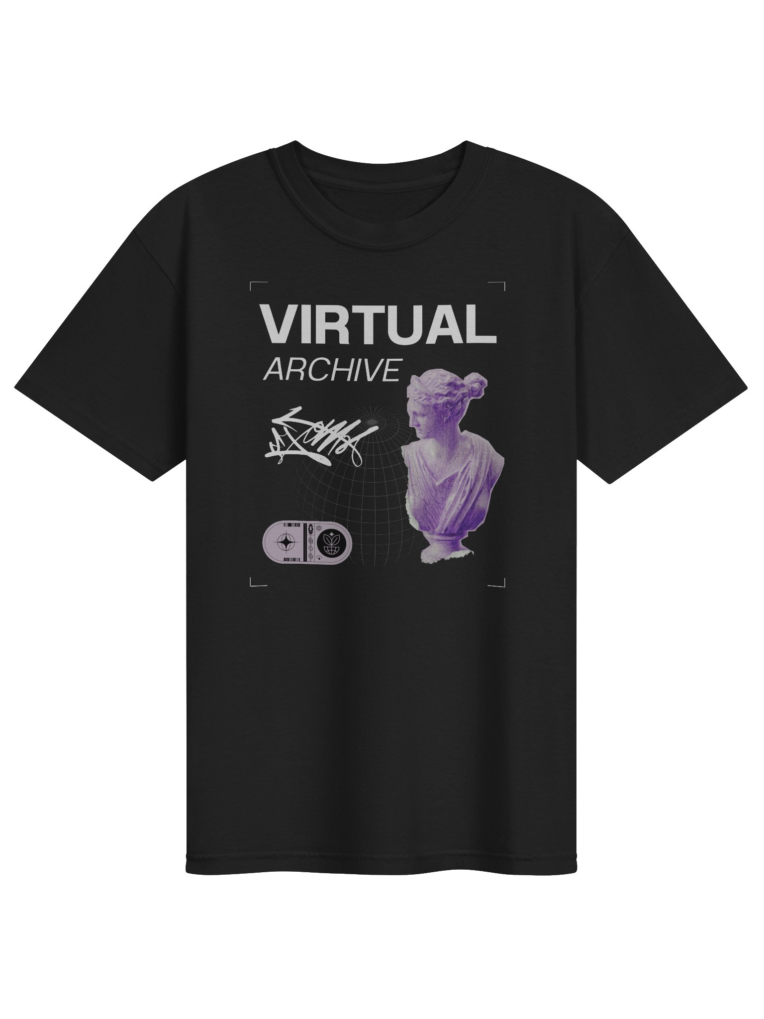 ZYCK "Virtual Archive" Aesthetic T-Shirt product image (1)