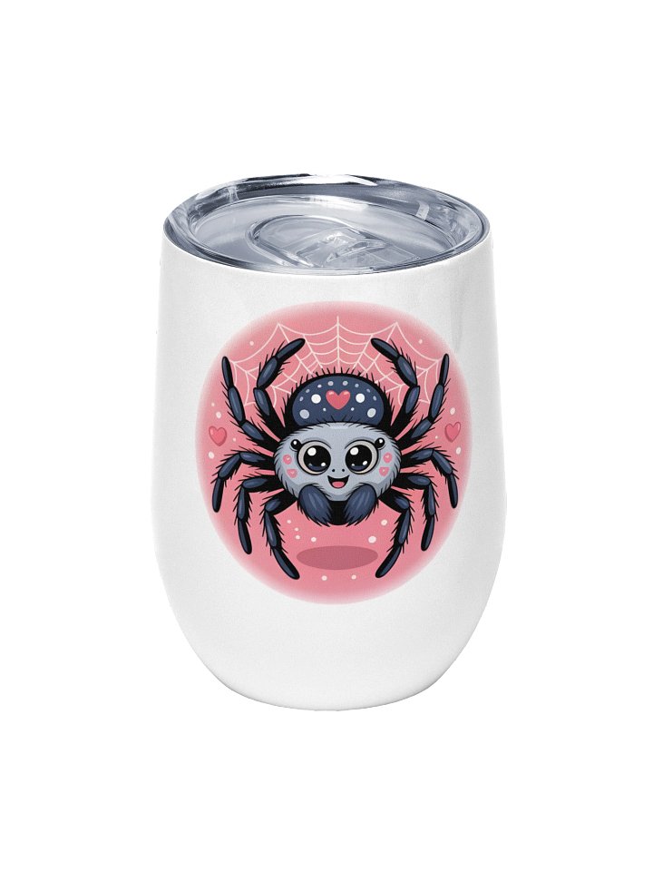 Happy Spooder Pink Tumbler product image (1)