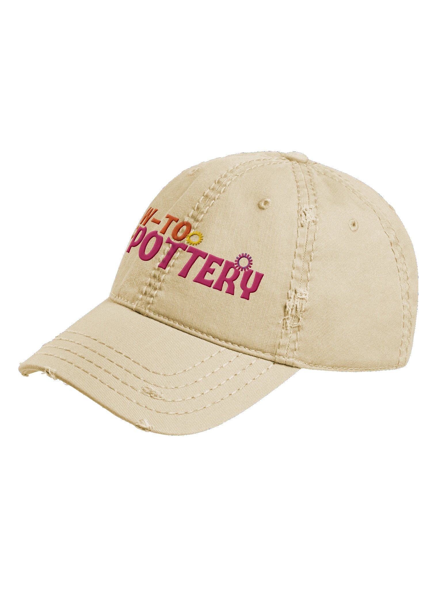 How-To Pottery Fun Distressed Dad Hat product image (10)