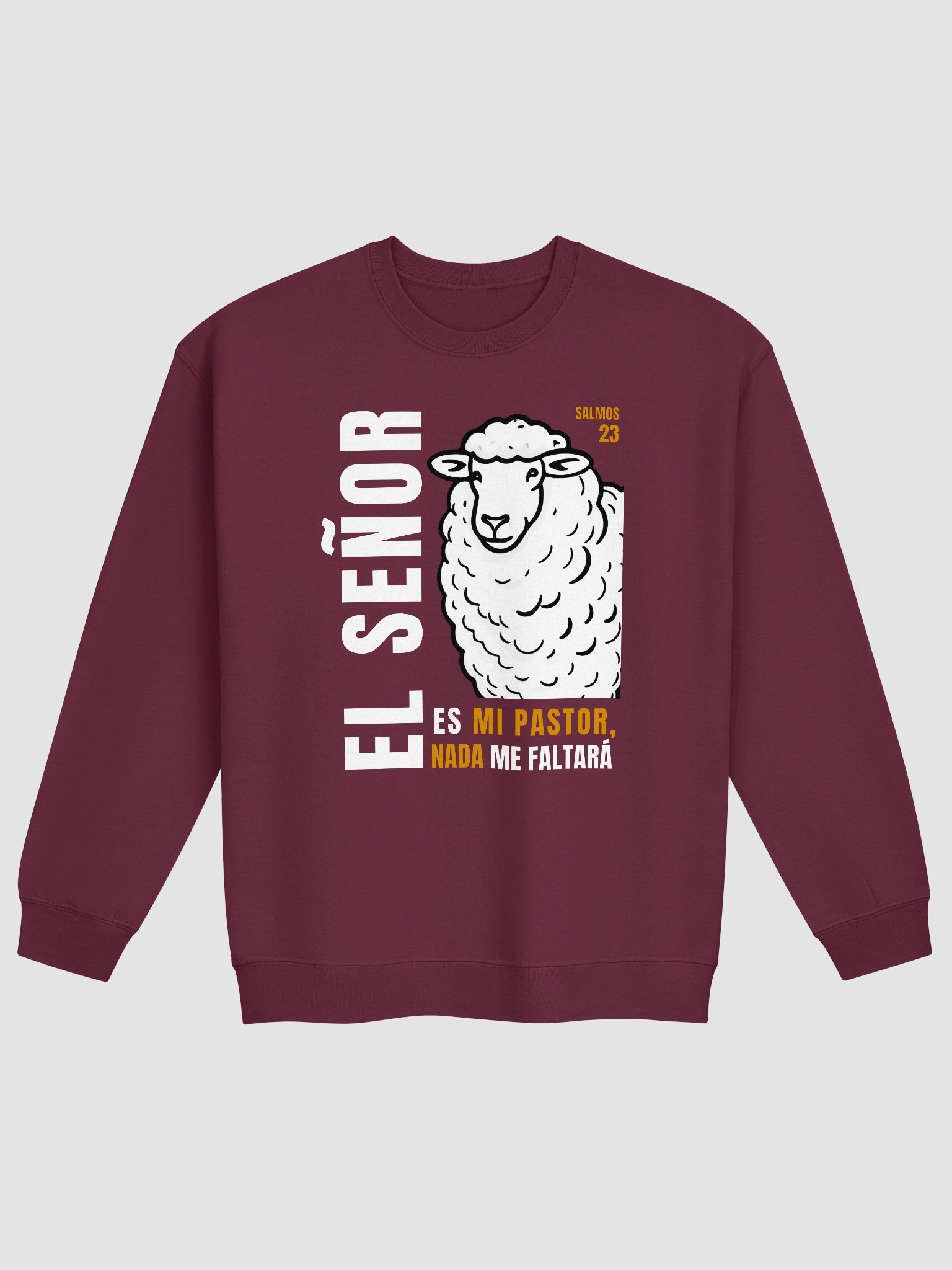 Sudadera Unisex Cuello Redondo | El Señor es mi Pastor product image (3)