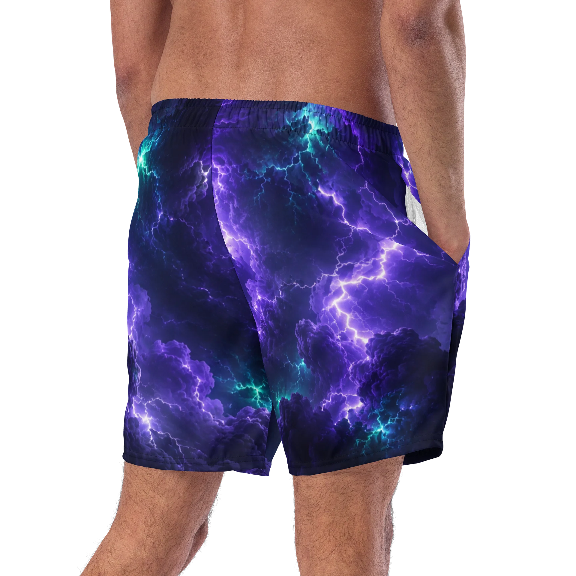 Purple Storm Swim Trunks product image (9)