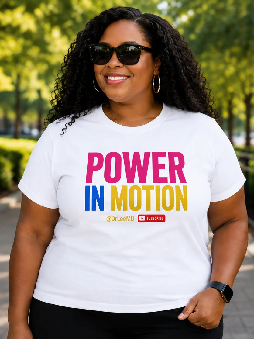 Power in Motion — White | Unisex T-Shirt product image (1)