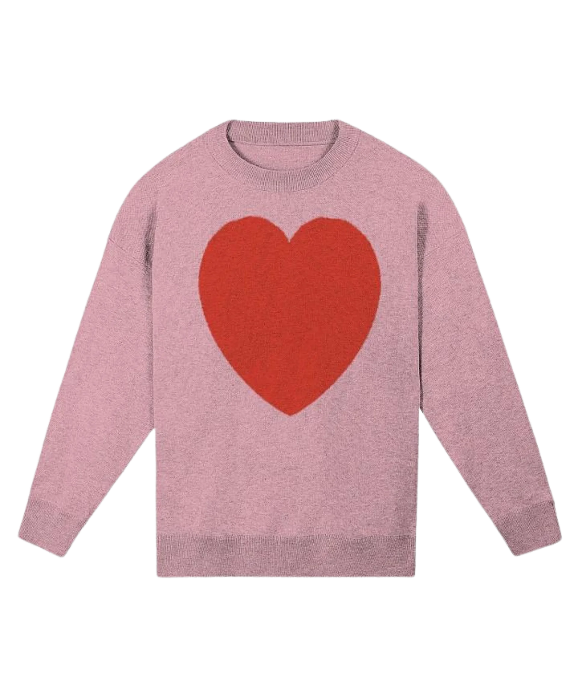 Heart Knitted Relaxed Sweater 1/2 product image (1)