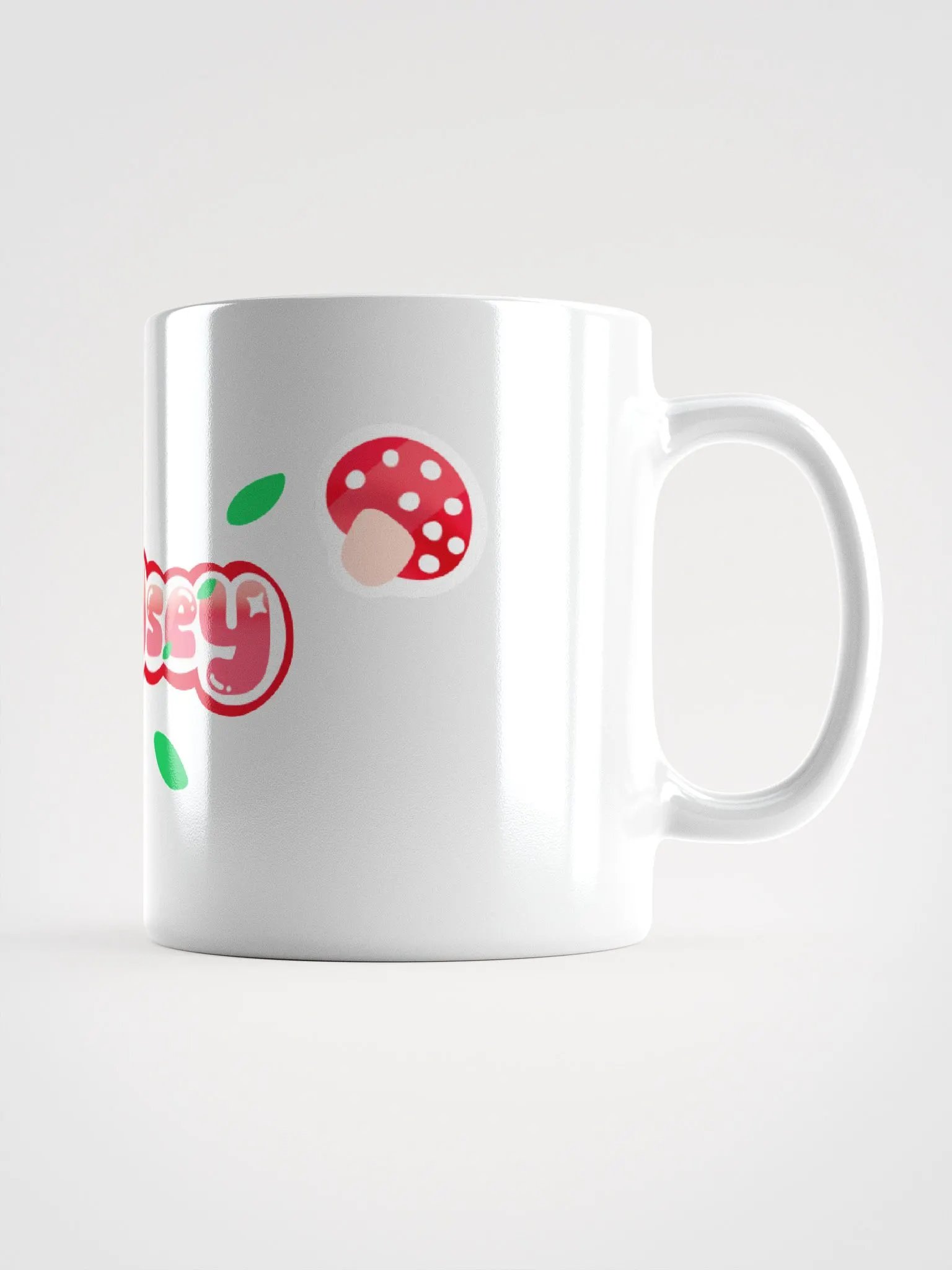 White Logo Mug product image (2)