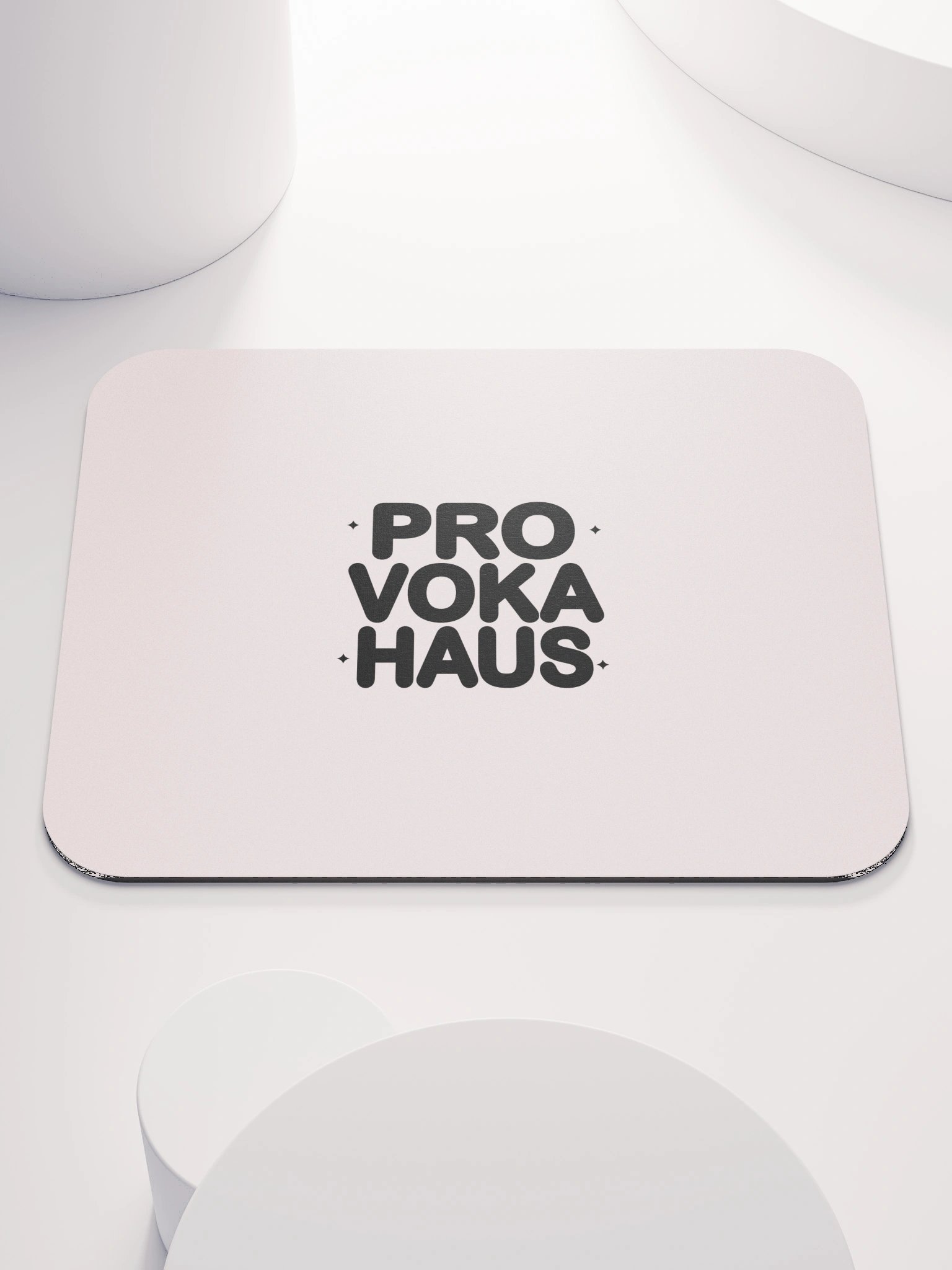 ProvokaHaus Signature Mouse Pad – Cream product image (1)