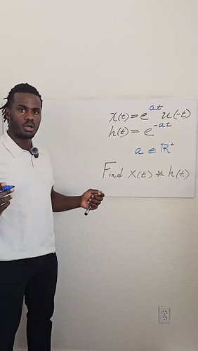 Convolution Example - Solve for x(t) * h(t)

Follow me on: 
YouTube: https://www.youtube.com/@ProfessorGovalla
Instagram: www...