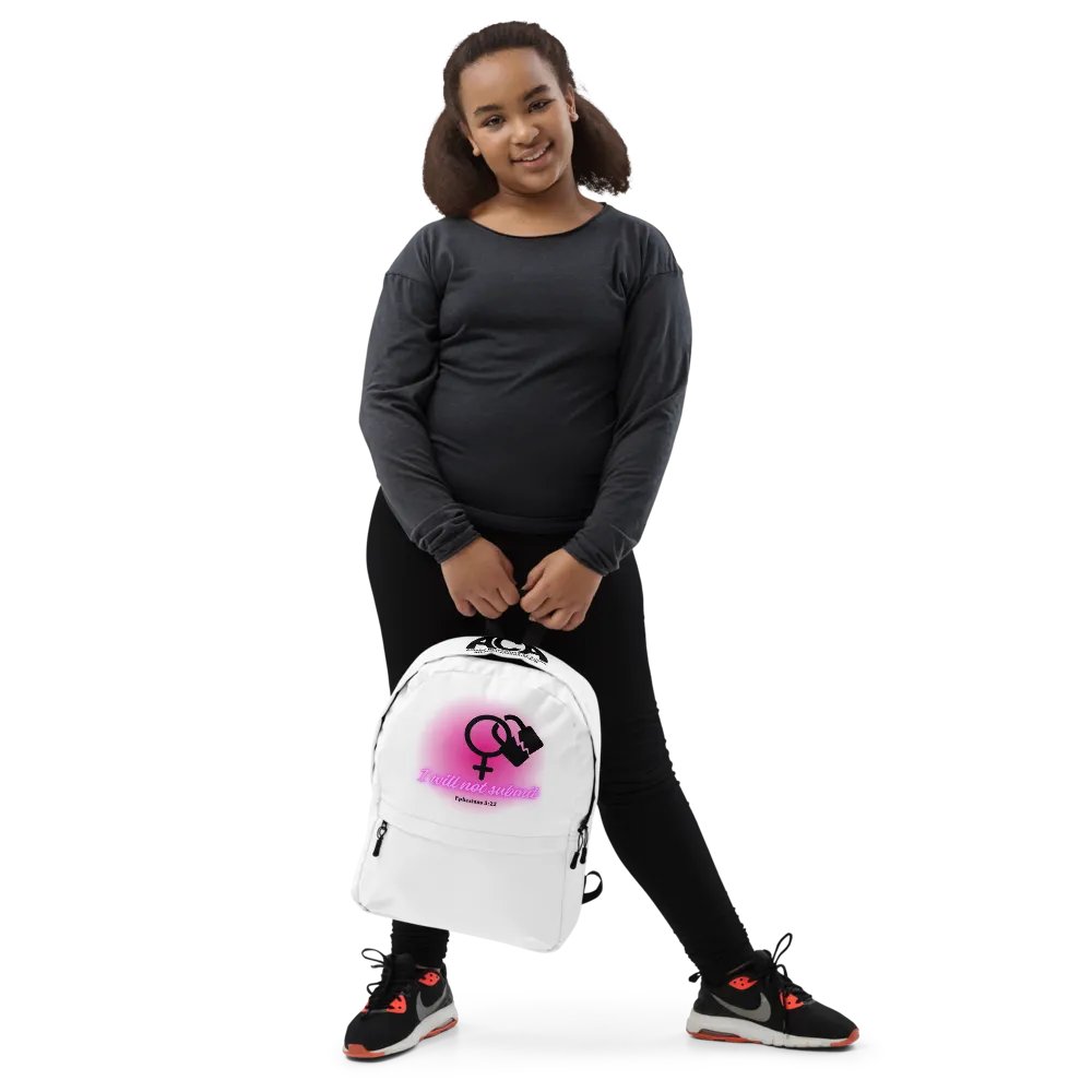 I Will Not Submit Backpack product image (7)