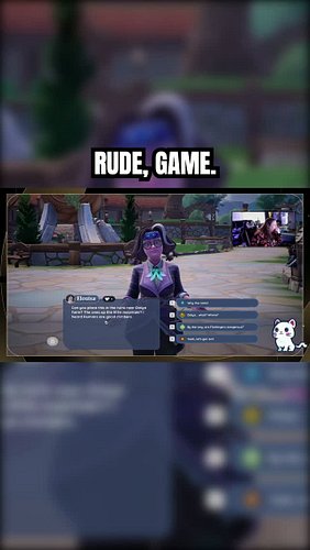 Did the game just insult me? 

#palia #funnygaming #streamerlife #cozychaos #twitchstreamer #youtubelive