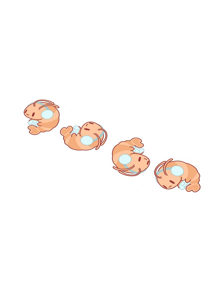 Shrimpy Gamer Rolling Stickers product image (1)