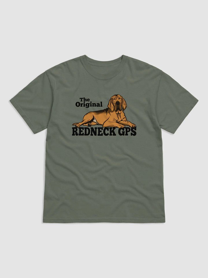 The Original Redneck GPS T-Shirt of a Bloodhound | Funny T-Shirt for Bloodhound Paw-rents product image (1)