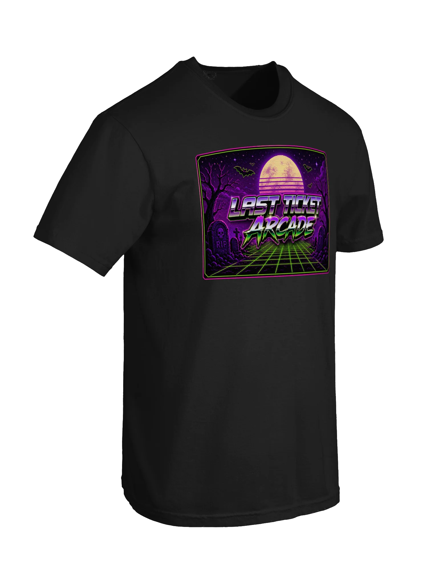 Last Ticket Arcade Halloween Tee product image (6)