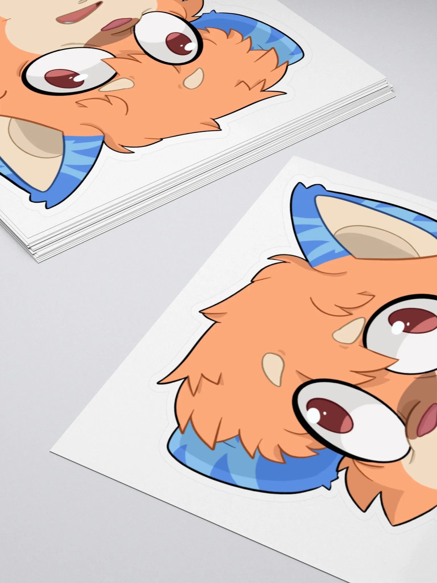 Confused Fluff Stickers product image (4)