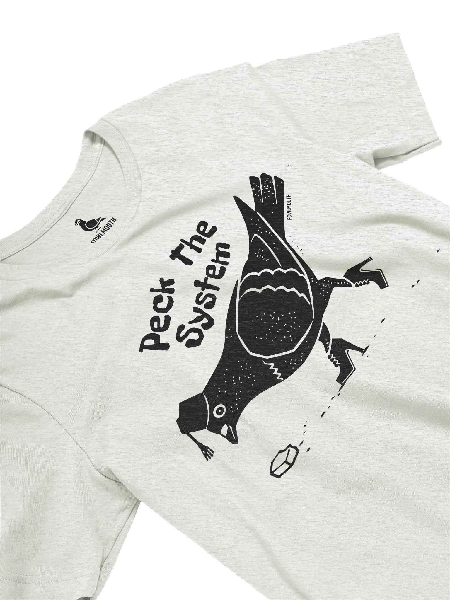 Fowlmouth Peck The System Pigeon Supersoft T-shirt product image (3)