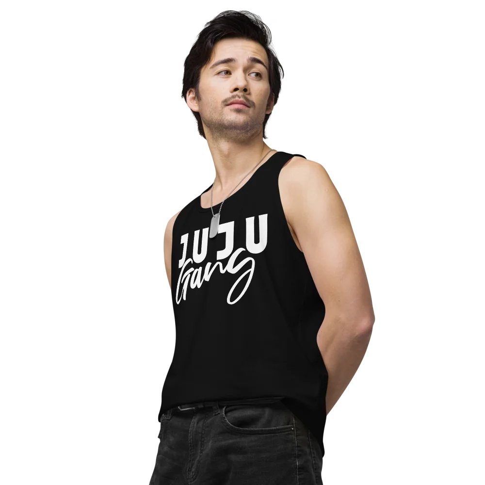 SLEEVELESS JUJU GANG TEE - LAVA ROCK product image (4)