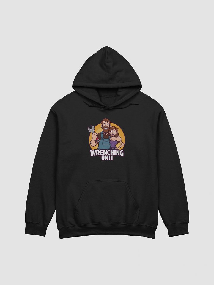 Wrenching On It Car Person Funny Hoodie product image (1)