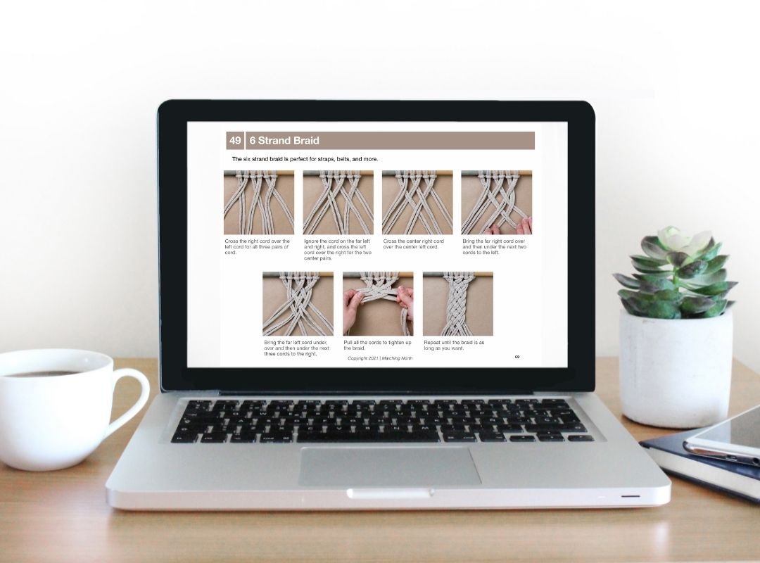 60 Macrame Knots & Knot Patterns ebook product image (2)