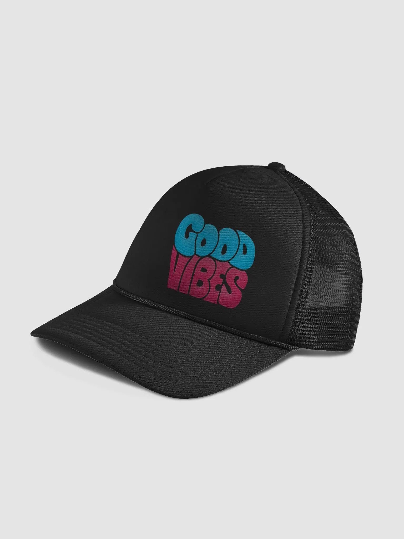 Vibrant Vibes Foam Trucker Hat product image (4)