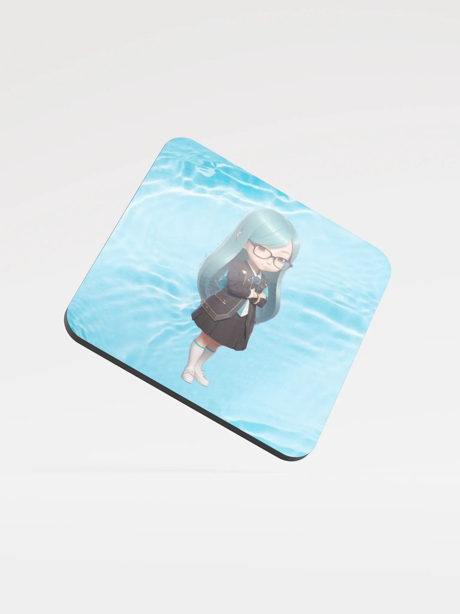 (AQUA CHIBI) K Coaster product image (1)