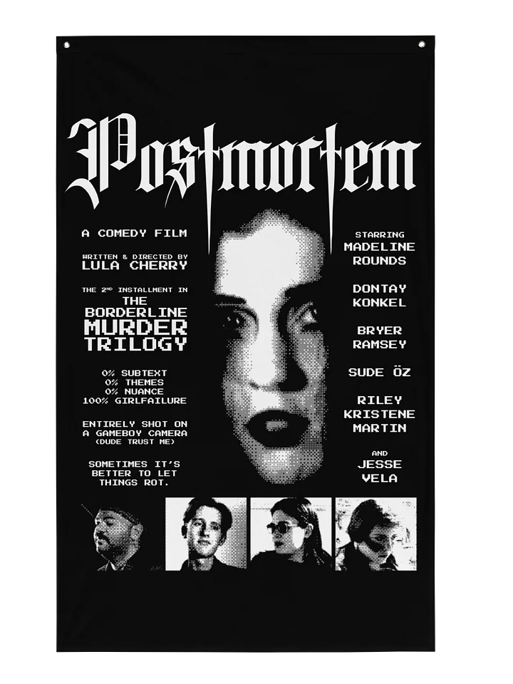 POSTMORTEM Poster Flag product image (1)