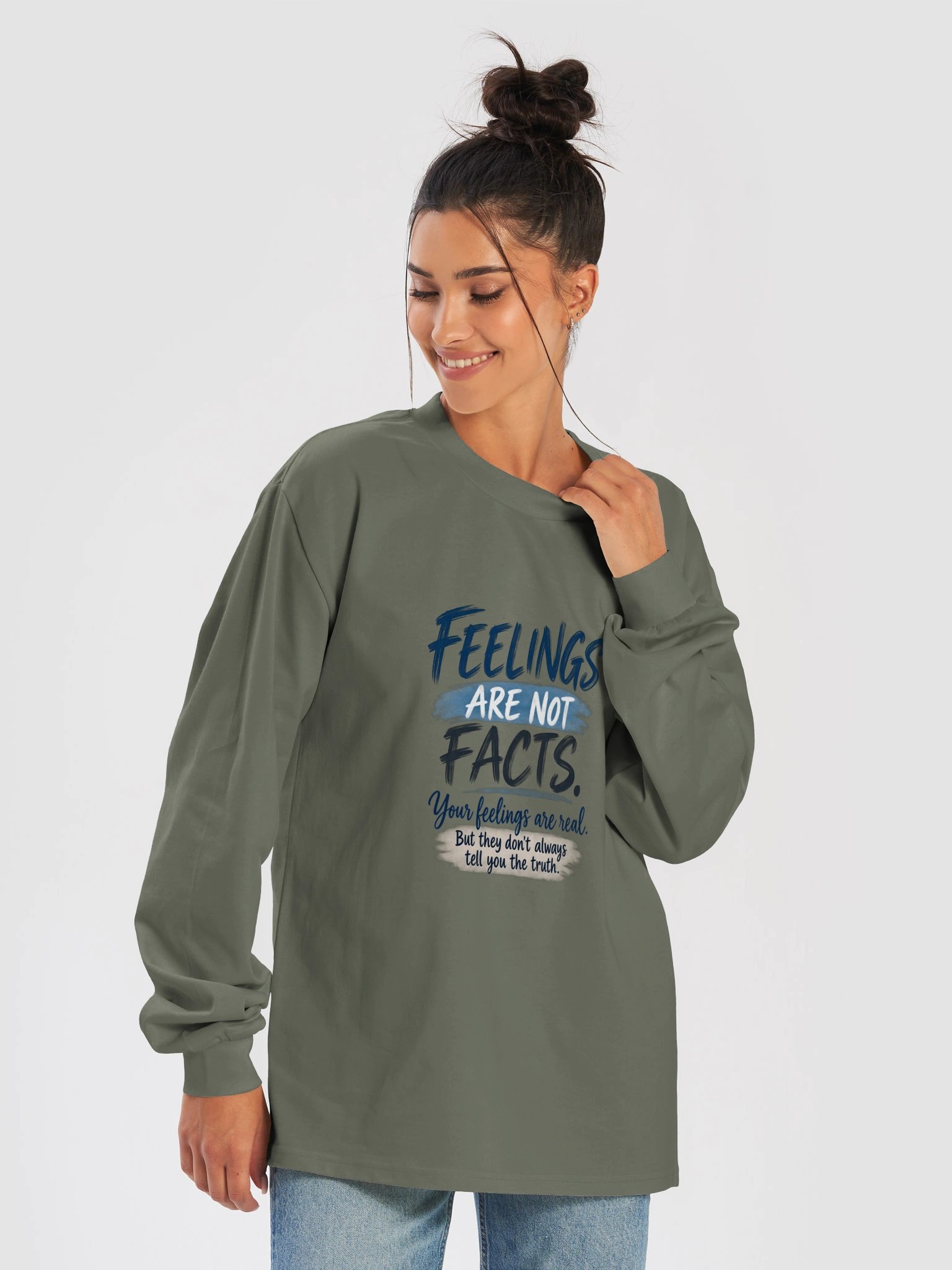 Feelings Are Not Facts Long Sleeve product image (22)