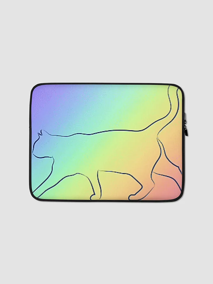 Rainbow Kitty Laptop Sleeve product image (1)