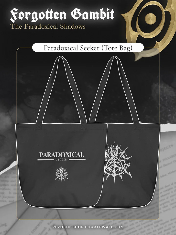 [Black] Paradoxical Seeker ※ Tote Bag product image (1)