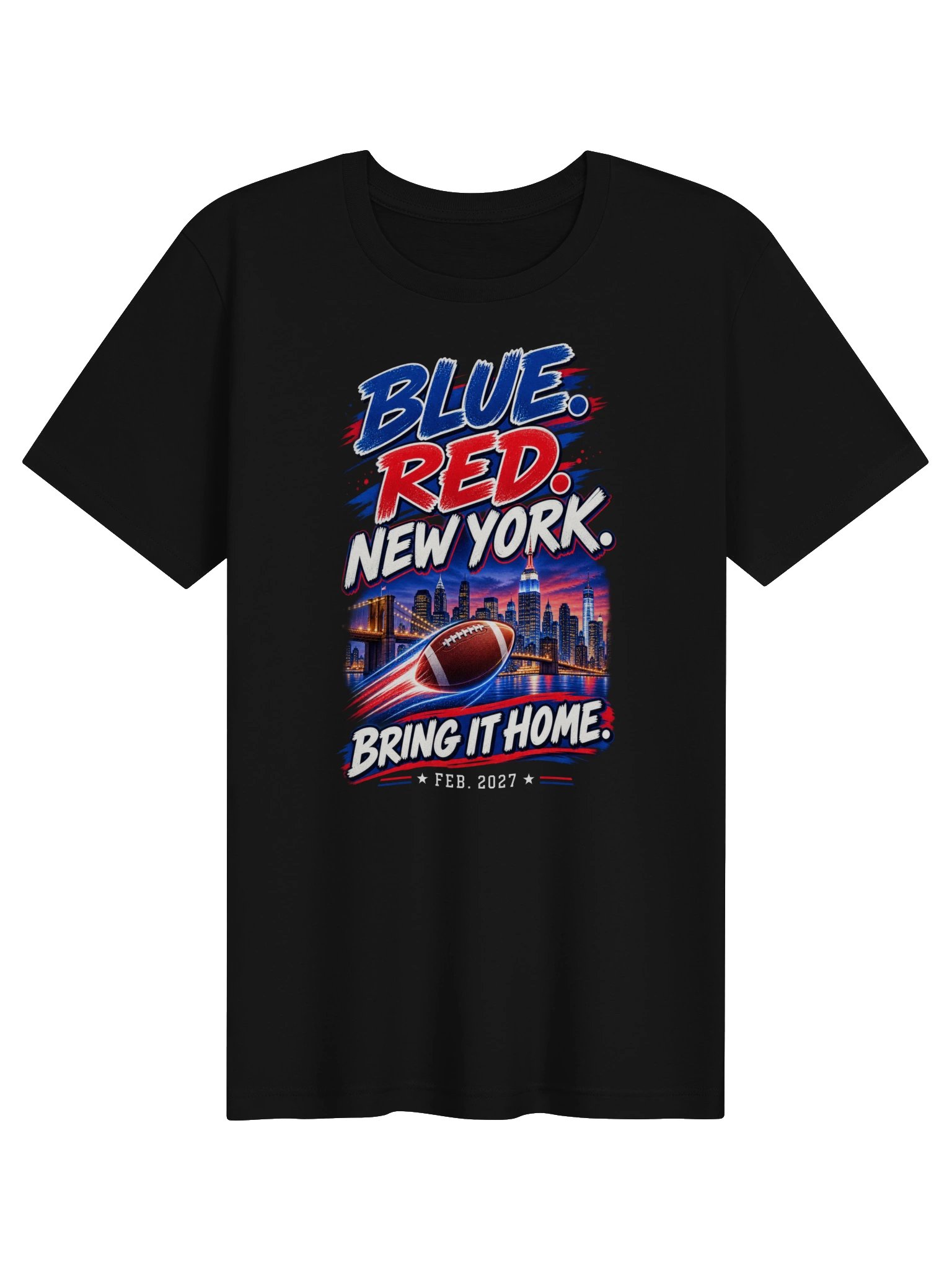 BLUE. RED. NEW YORK. — BRING IT HOME. NOW IT'S YOUR TURN product image (1)