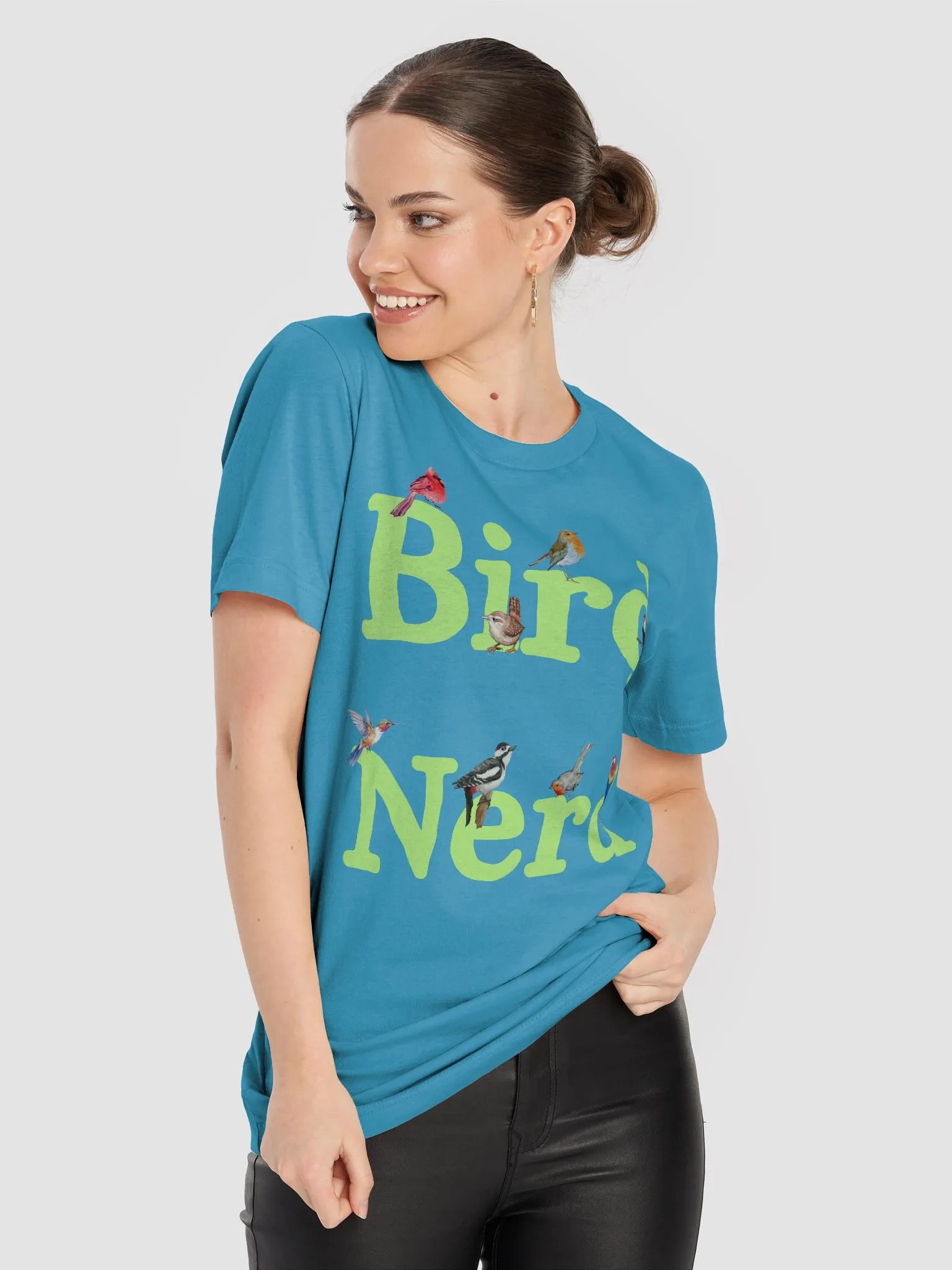 Bird Nerd Illustrated T-Shirt product image (4)