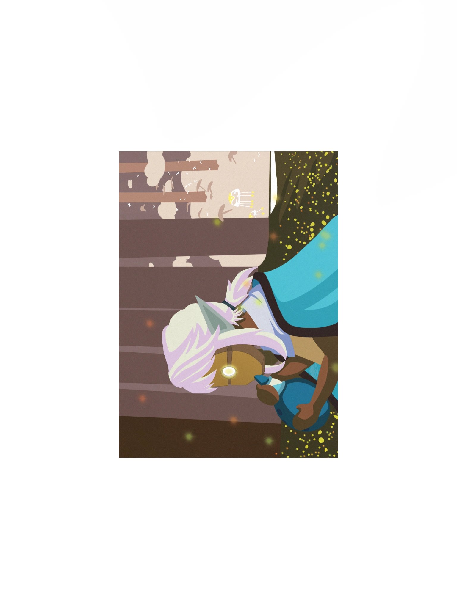 Mystical Elf Art Print product image (6)