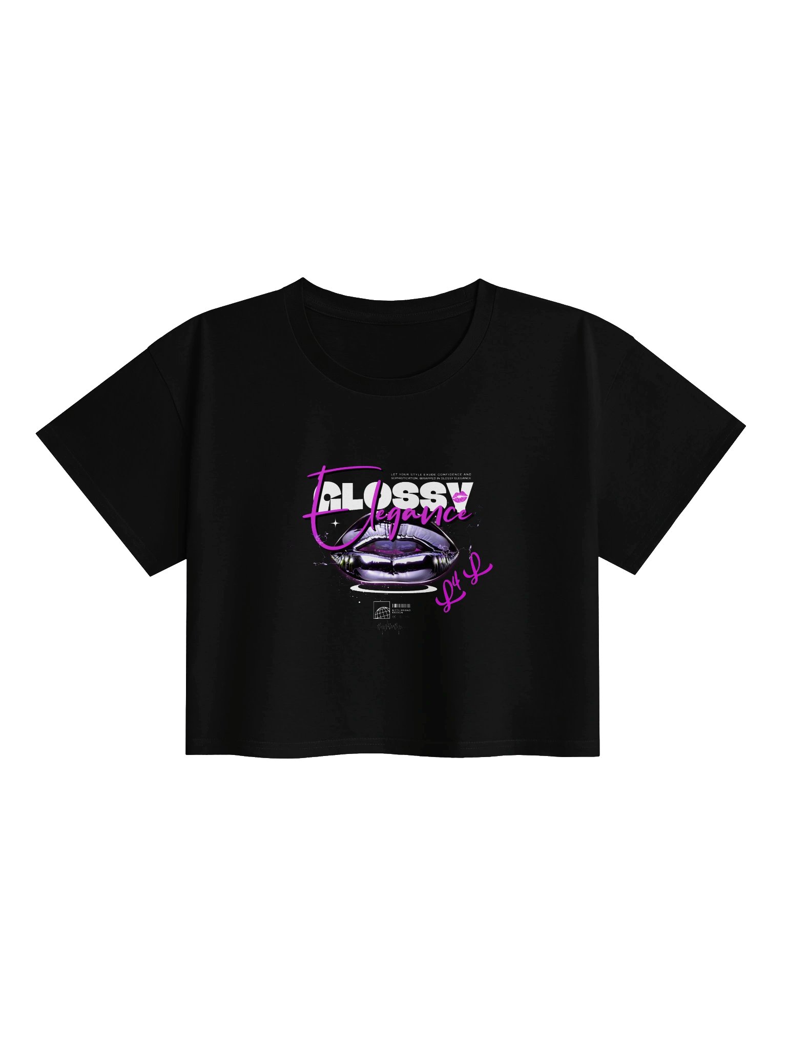 Glossy Elegance Women's Premium Cropped Tee product image (1)
