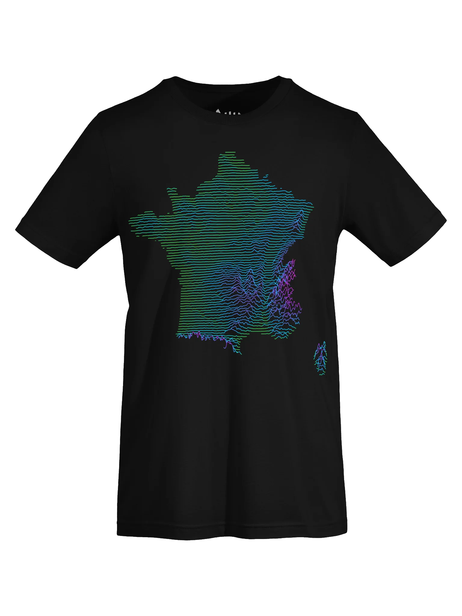 Ridgeline Tee - France (Acid) product image (5)