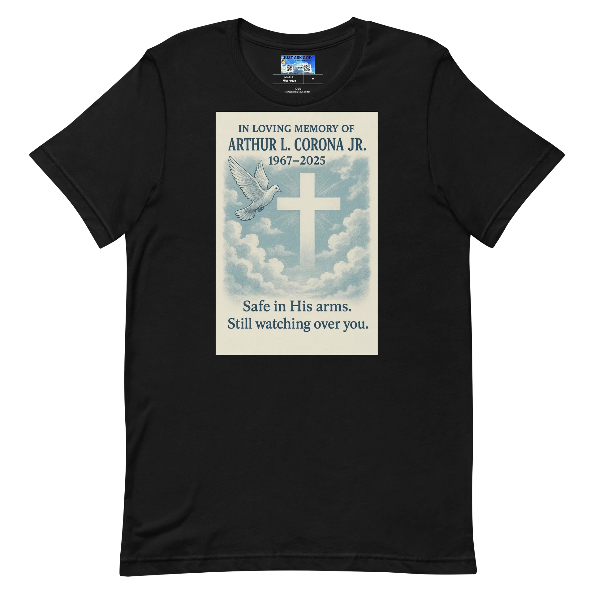 Memorial Dove and Cross T-Shirt product image (6)