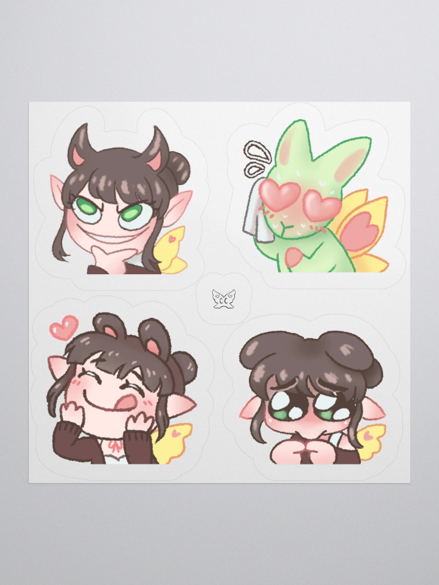 Cheesecake Emote Stickies - Emotive Pack product image (3)