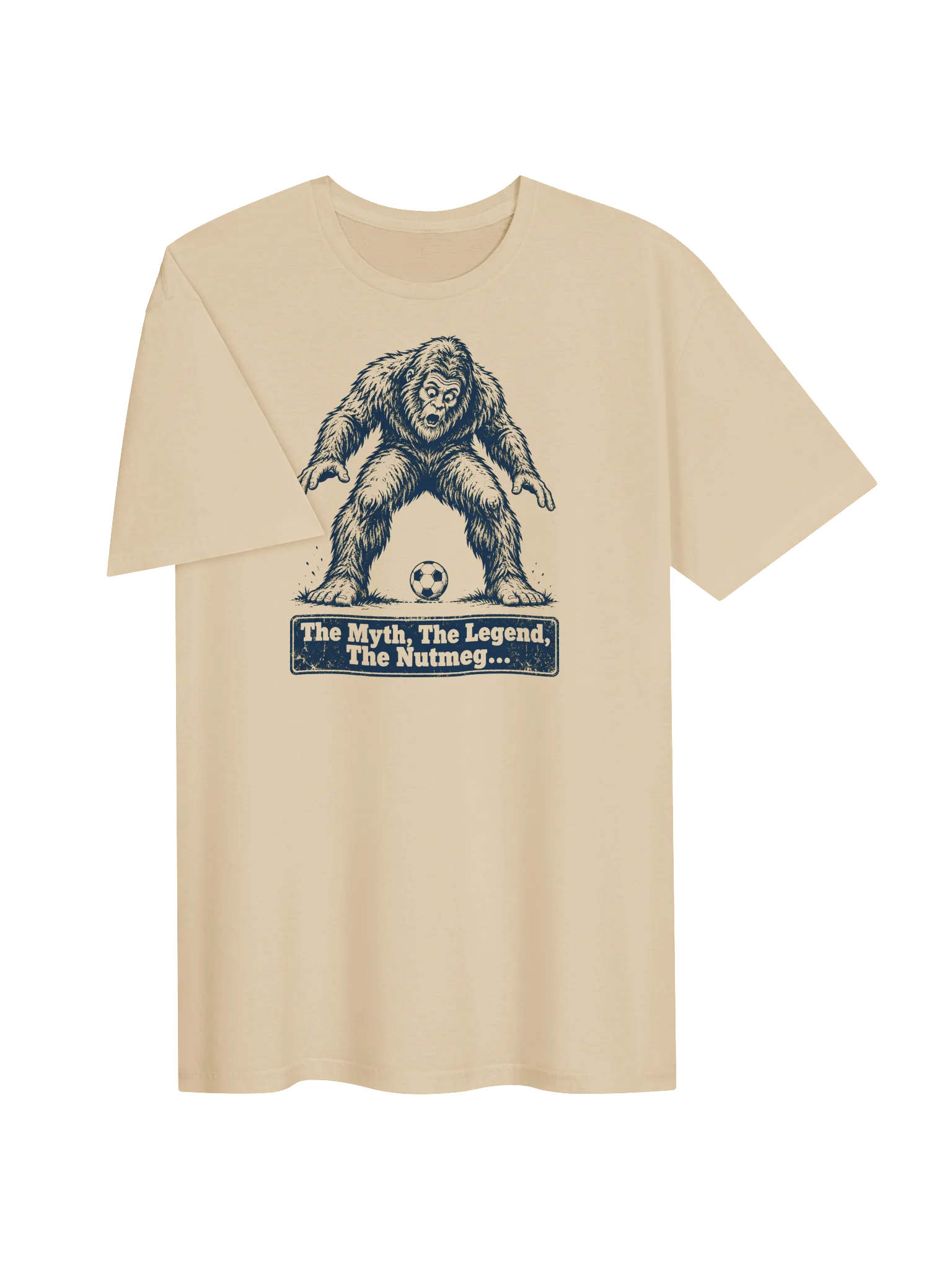 Big Foot Gets The Nutmeg Treatment Soccer Tee product image (3)