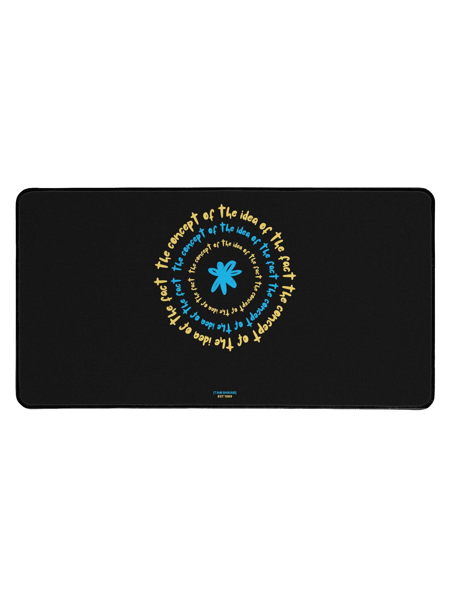 concept of a desk mat (black) product image (1)