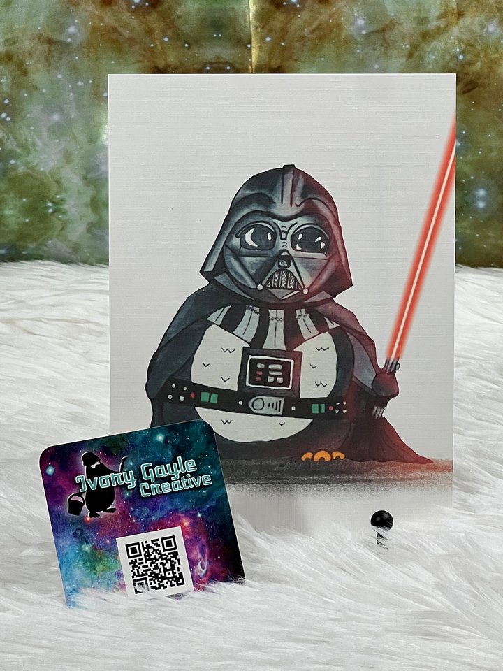 Darth Pengu Print product image (1)