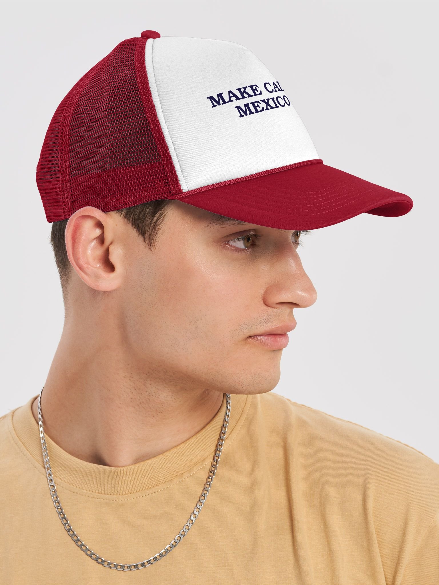 Make California Mexico again Foam Trucker Hat product image (6)