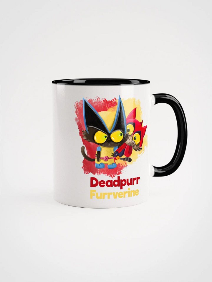 Deadpool x Wolverine Cat Mug! product image (1)