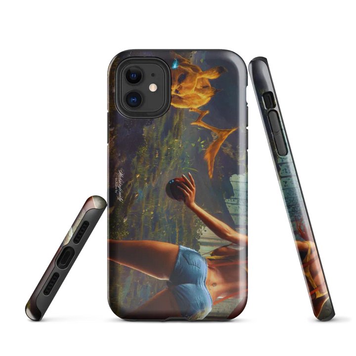 The Red Shimmer Tamer - Realm of Infinite Love iPhone® Tough Case product image (1)