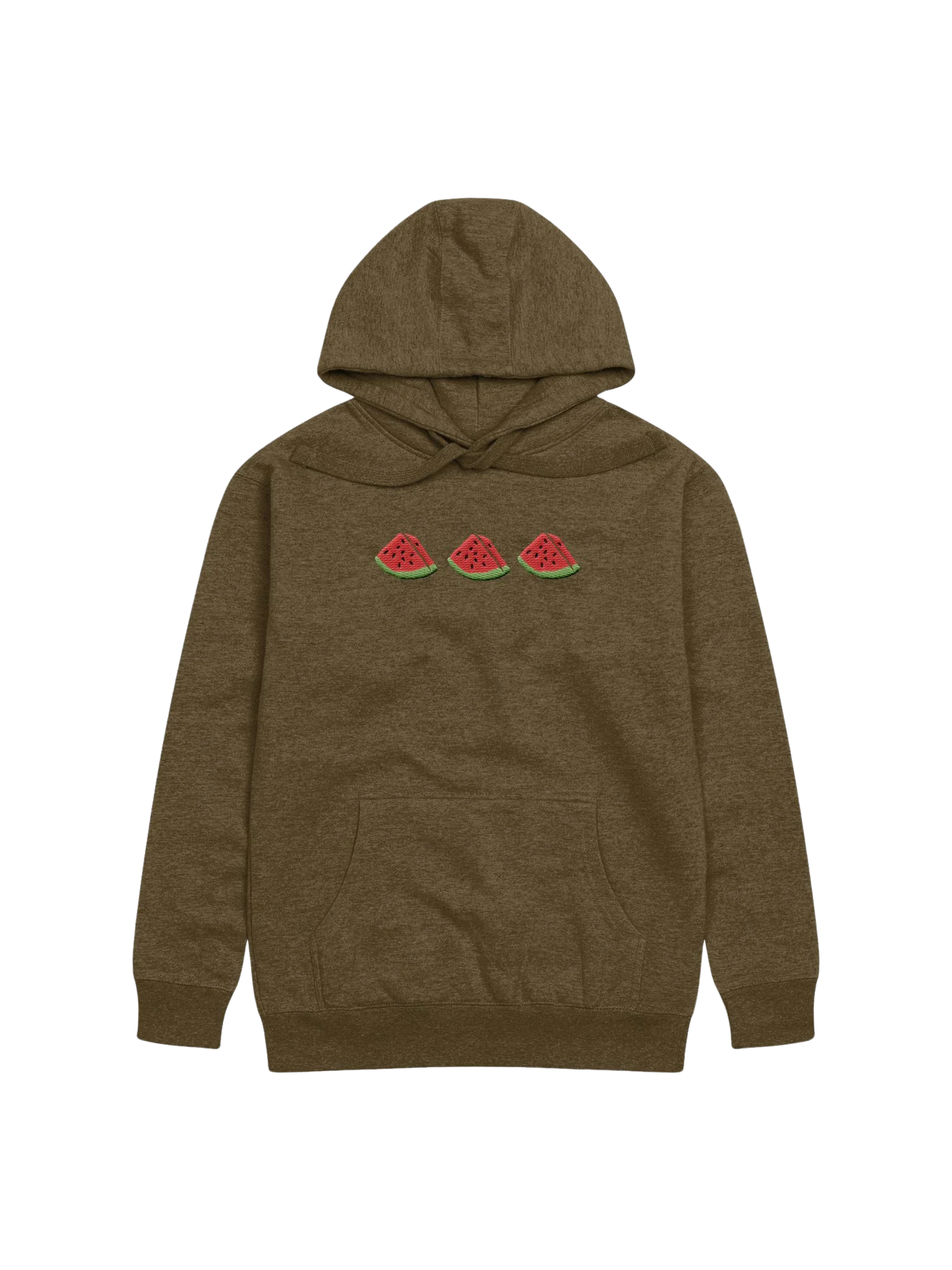 Sandia Embroidered Hoodie (green) product image (1)