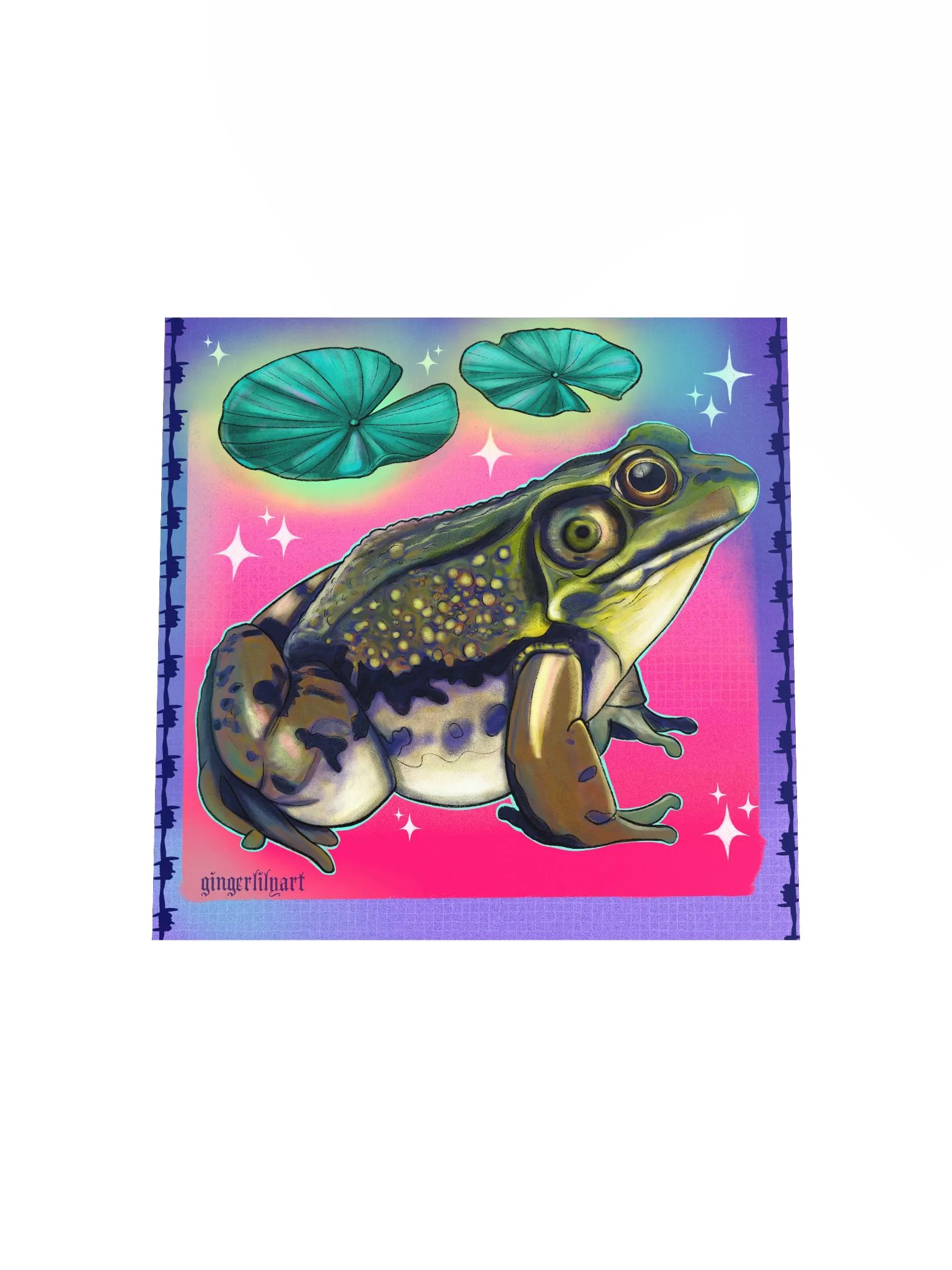 bullfrog print (text free) product image (8)