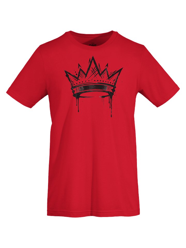 ONE KING True Crown Premium T-Shirt black print product image (2)