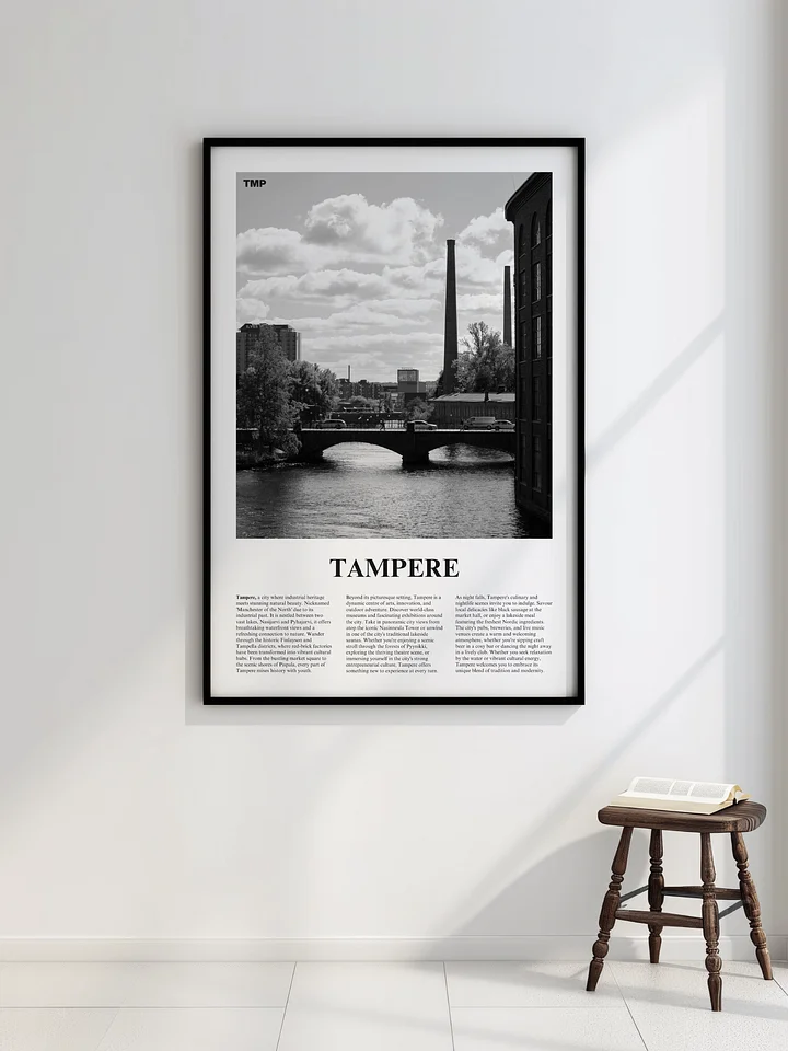 Tampere 02 Newspaper Poster product image (4)
