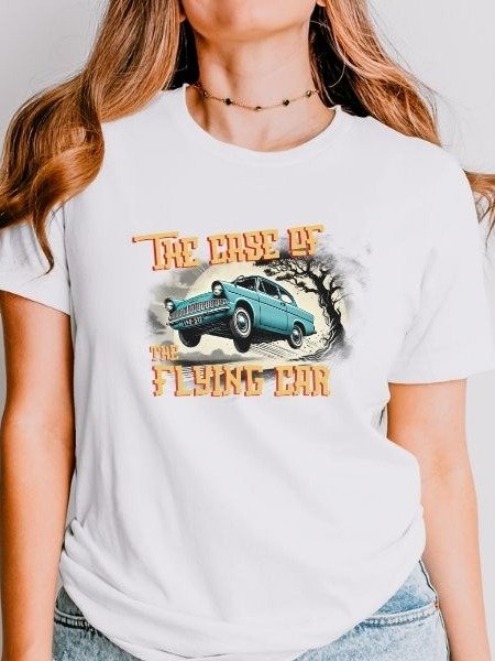 Ford Anglia Funny Vintage Pulp Mystery Harry Potter Shirt product image (6)