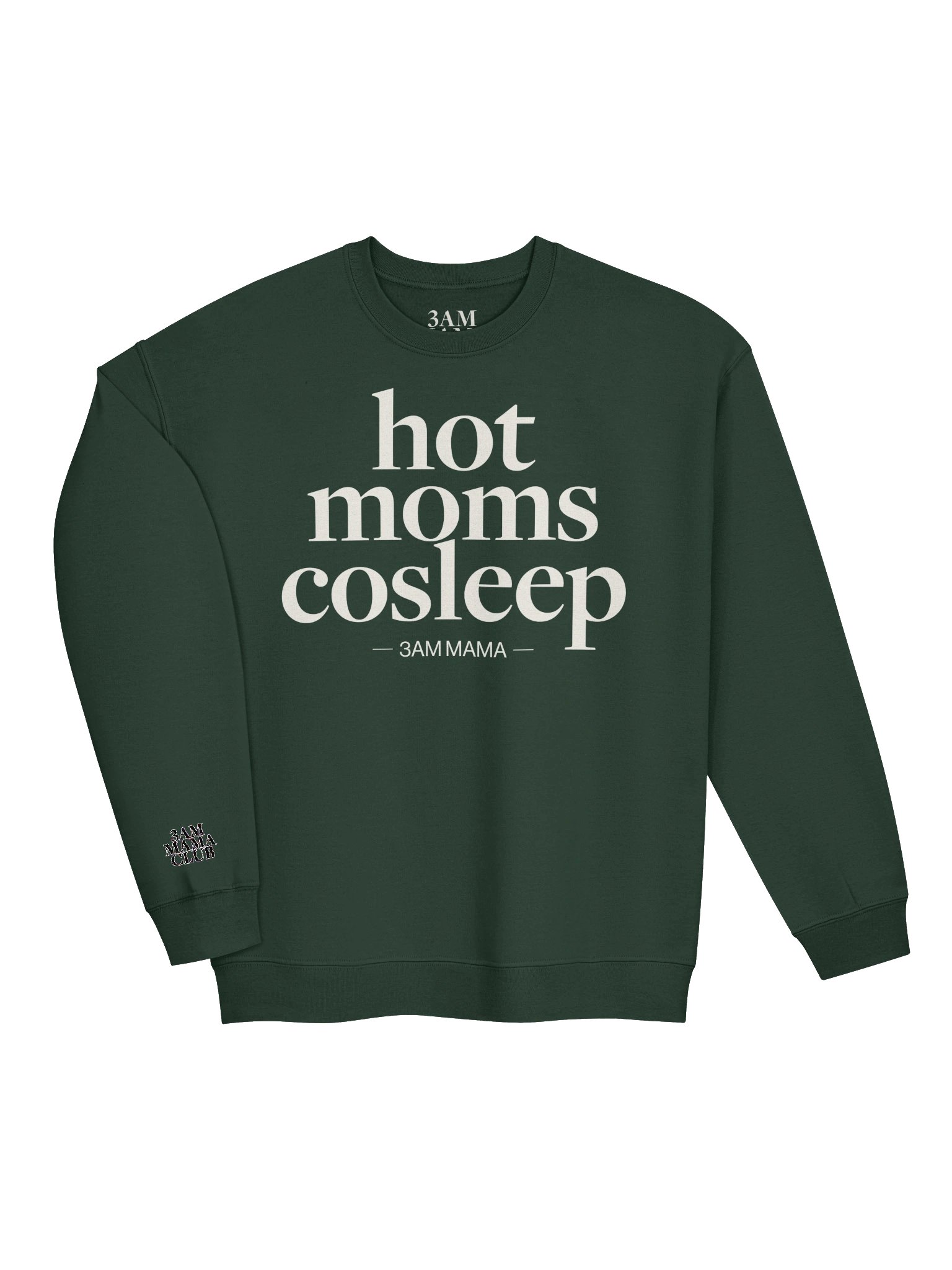 Hot Moms Cosleep Crewneck - Green product image (3)