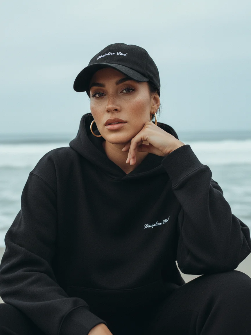 Discipline Club Signature - Embroidered Hoodie product image (1)