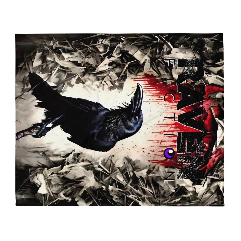 Raven Fiction Throw Blanket product image (2)