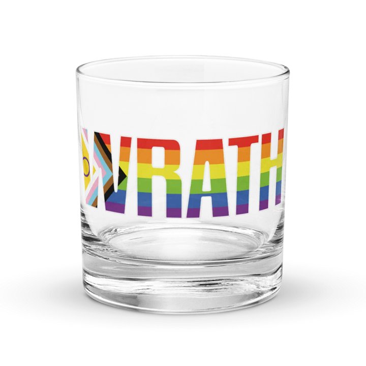 Progress Pride Rocks Glass product image (1)