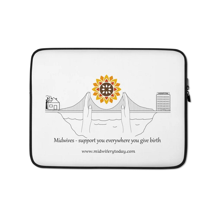 Midwives Support you Everywhere You Give Birth Laptop Sleeve product image (1)