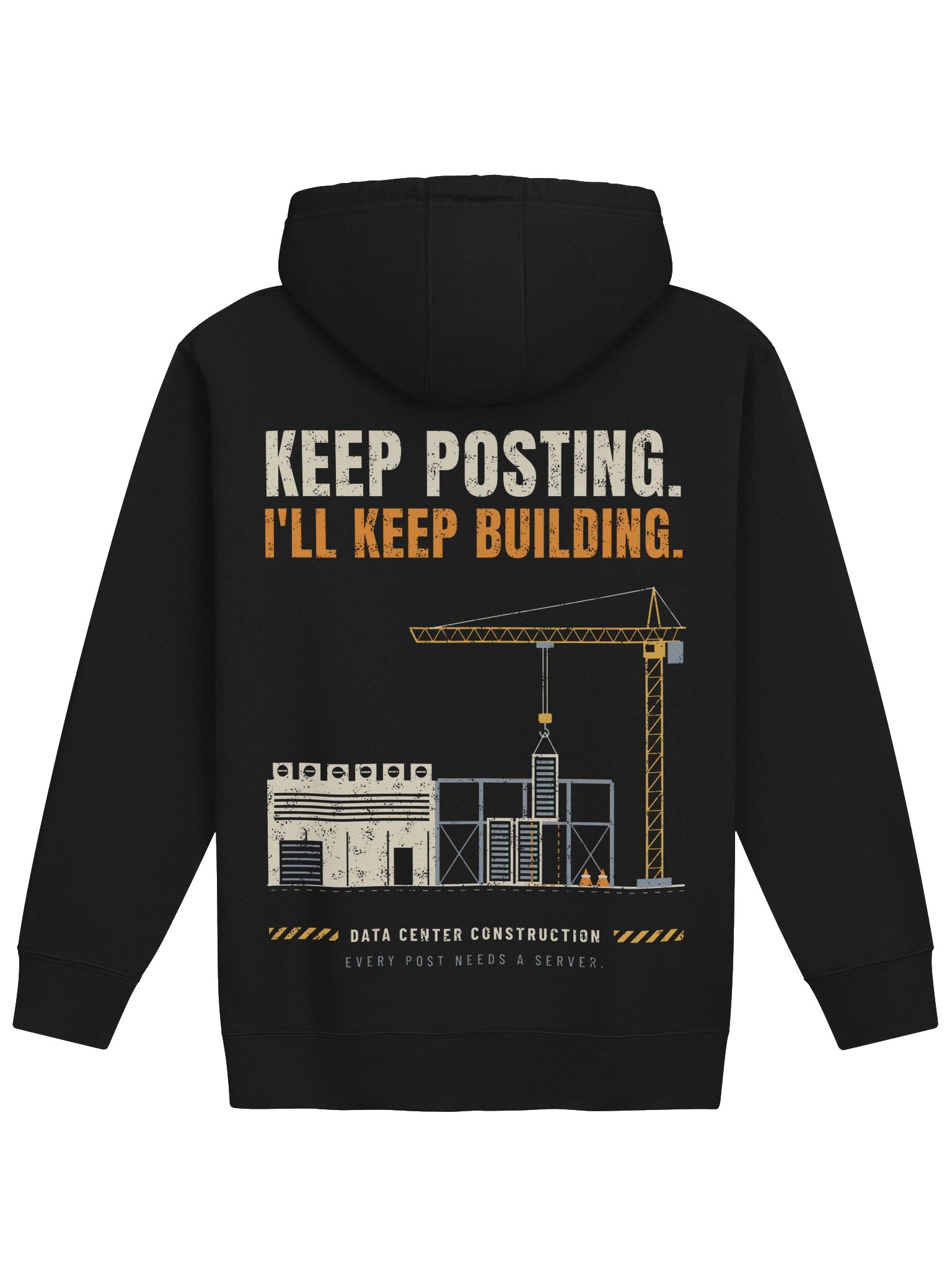 Keep Posting. I'll Keep Building. - Hoodie product image (7)